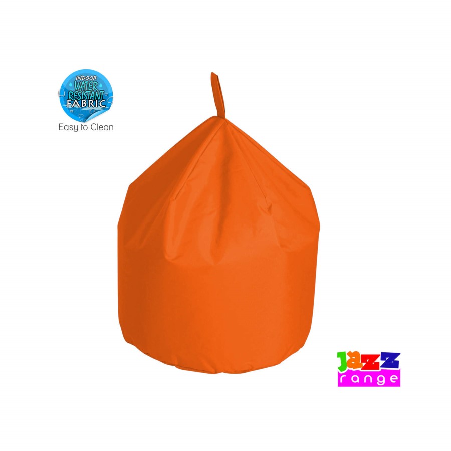 Bonkers Jazz Large Chino Bean Bag In Orange 