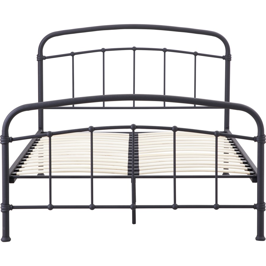 LPD Halston Black Single Bed Frame