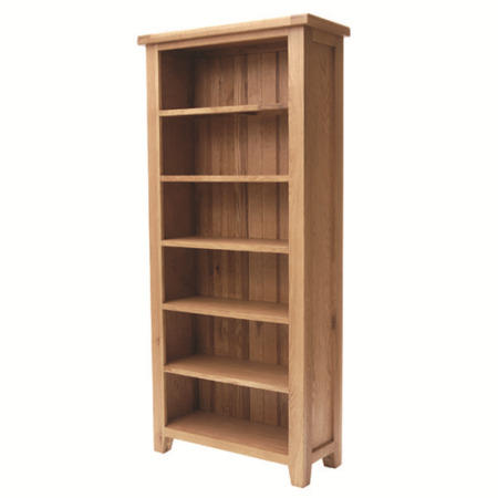 Furniture Link Hampshire Large Bookcase in Oak