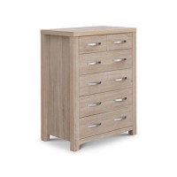 Julian Bowen Sonoma Oak 4 + 2 Drawer Chest