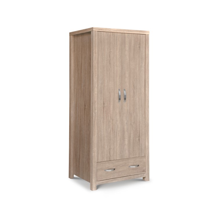 Julian Bowen Sonoma Oak Combination Wardrobe