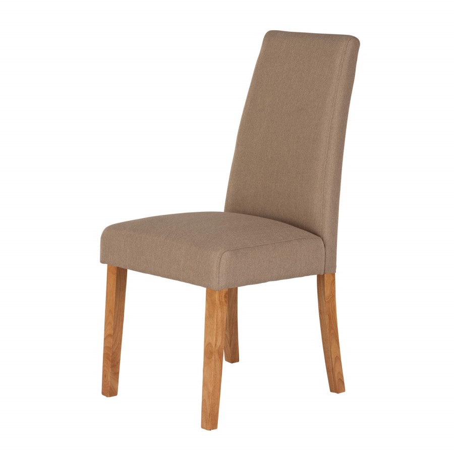 World Furniture Pair of Hanbury Oatmeal Dining Chairs