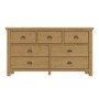 Harrington Solid Oak Wide Chests of Drawers