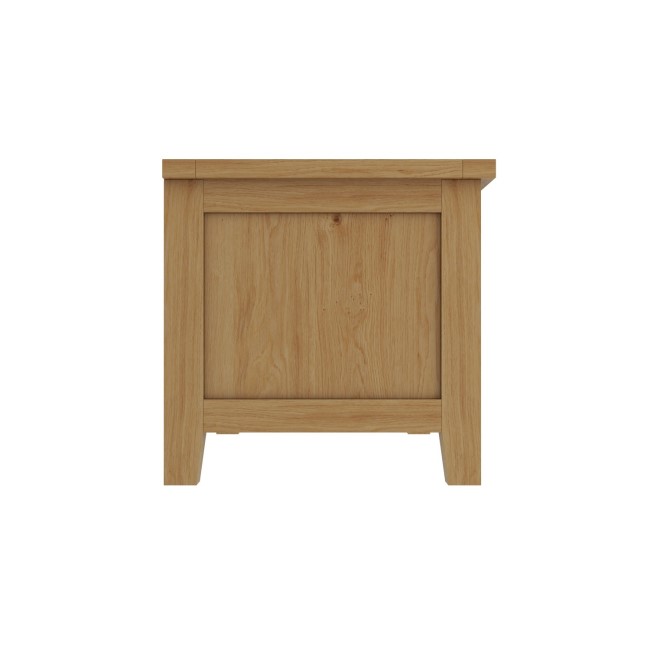 Harrington Solid Oak Blanket Box