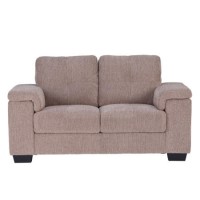 World Furniture Harlow 2 Seater Sofa in Natural