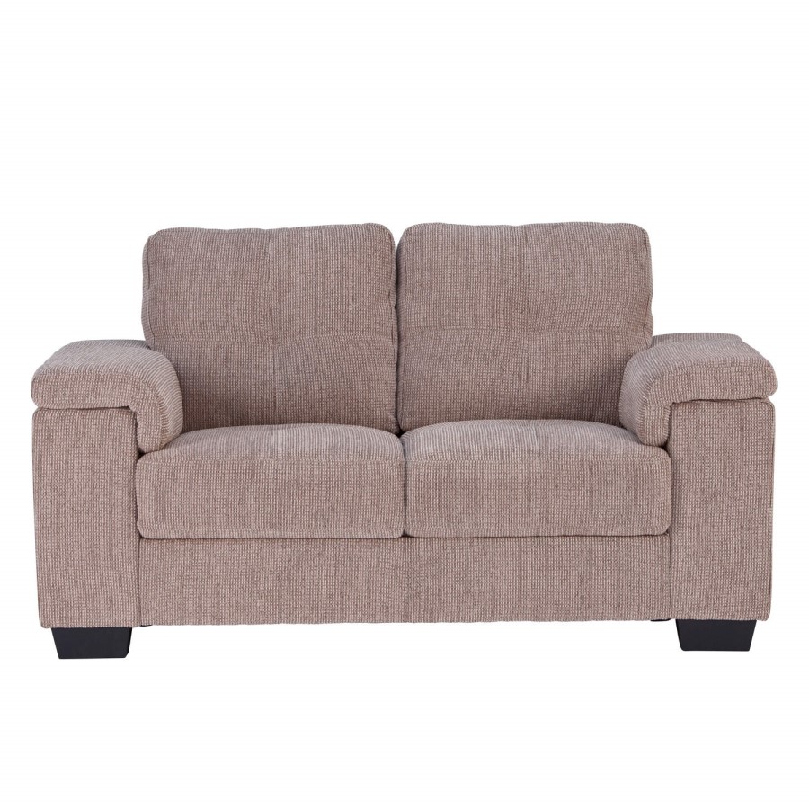 World Furniture Harlow 2 Seater Sofa in Natural