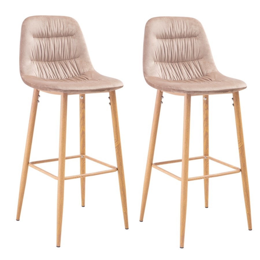 Harper Barstool Beige PK 2