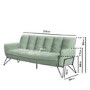 Sage Green Click Clack Sofa Bed - Hattie