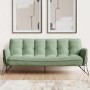 Sage Green Click Clack Sofa Bed - Hattie