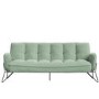 Sage Green Click Clack Sofa Bed - Hattie