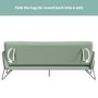 Sage Green Click Clack Sofa Bed - Hattie