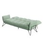 Sage Green Click Clack Sofa Bed - Hattie