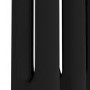 Reggio Midnight Black Horizontal Double Column Traditional Radiator 600x830mm 2832 BTU - Cast Iron Style