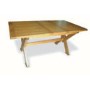 Oceans Apart Savoy Oak Extending Dining Table