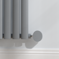 Light Grey Designer Heating Element Cover for Electric Radiator