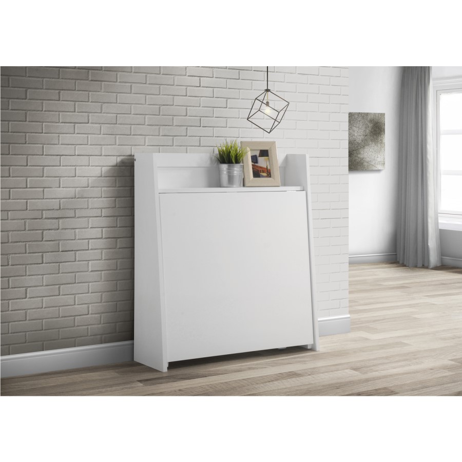 Julian Bowen Helsinki White Foldaway Gateleg Dining Set