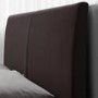 Birlea Helsinki Double Bed Upholstered in Brown Faux Leather