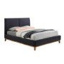 Birlea Helsinki Double Bed Upholstered in Grey 