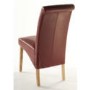 World Furniture Henley Red Faux Leather Dining Chair