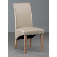 World Furniture Henley Ivory Faux Leather Dining Chair