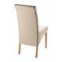 World Furniture Henley Ivory Faux Leather Dining Chair