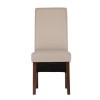 GRADE A1 - World Furniture Henley Dining Chair in Ivory with Dark Legs
