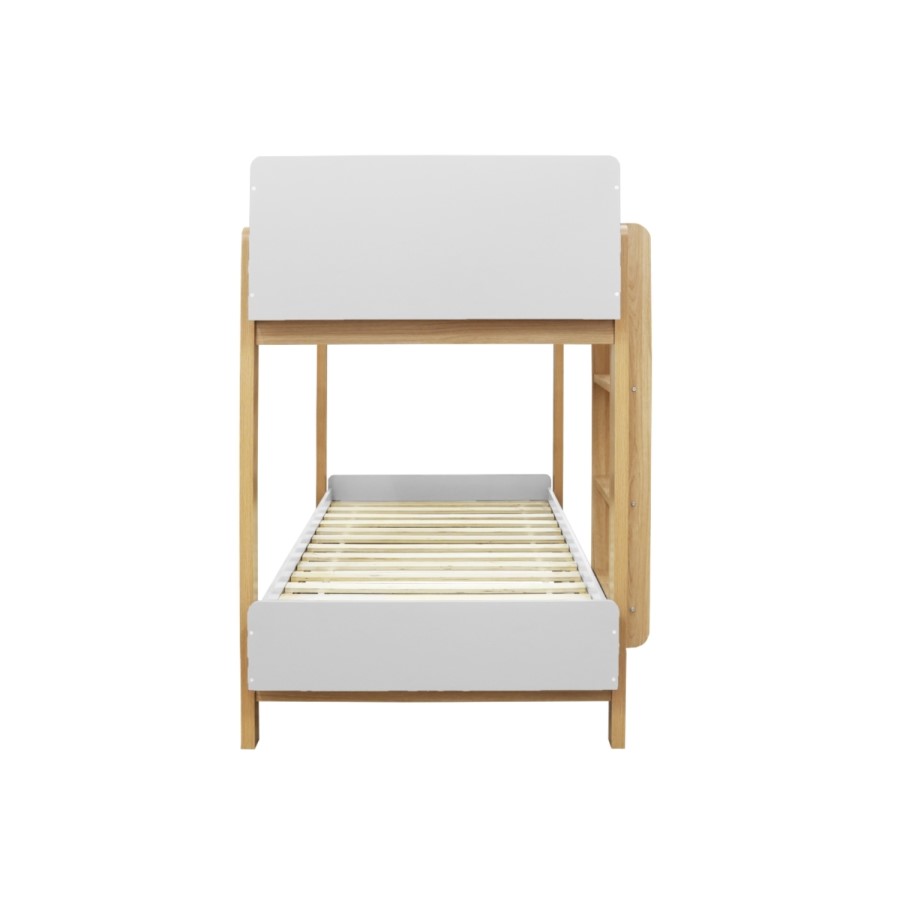 LPD Hero Bunk Bed - White and Oak