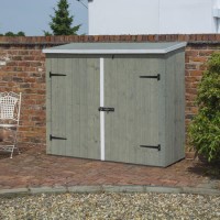 Rowlinson Heritage Outdoor Wallstore in Grey Wash