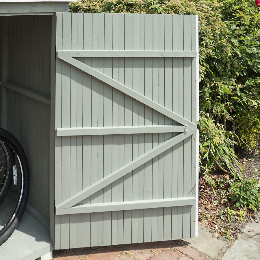 Rowlinson Heritage Outdoor Wallstore in Grey Wash