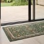 Washable Green Vintage Floral Runner Rug - 220 x 75 cm - Country Paisley - Origins