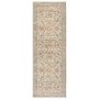 Washable Green and Orange Vintage Floral Runner Rug - 220 x 75 cm - Country Paisley - Origins
