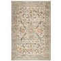 Washable Green and Orange Vintage Floral Rug - 230 x 160 cm - Country Paisley - Origins