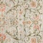 Washable Green and Orange Vintage Floral Rug - 230 x 160 cm - Country Paisley - Origins