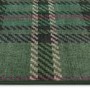 Washable Green Plaid Runner Rug - 220 x 75 cm - Isla - Origins