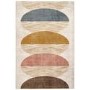 Washable Multi-Coloured Geometric Rug - 185 x 120 cm - Eclipse - Origins
