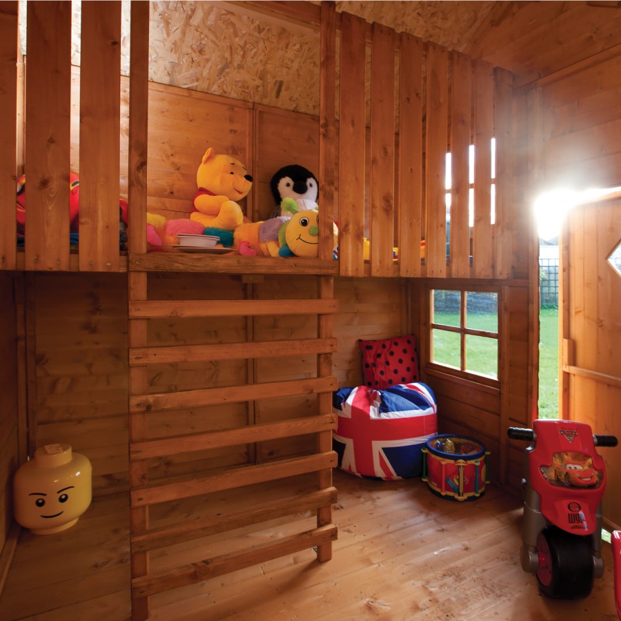 Rowlinson Swiss Cottage Playhouse - 219cm x 250cm