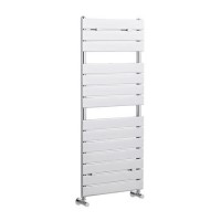 Hudson Reed Flat Panel Towel Radiator - 1213 x 500mm