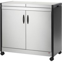 Connoisseur Hostess Trolley - Brushed Steel HL6232BS