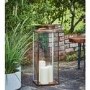 Ivyline Large Tall Copper Outdoor Lantern Hampton