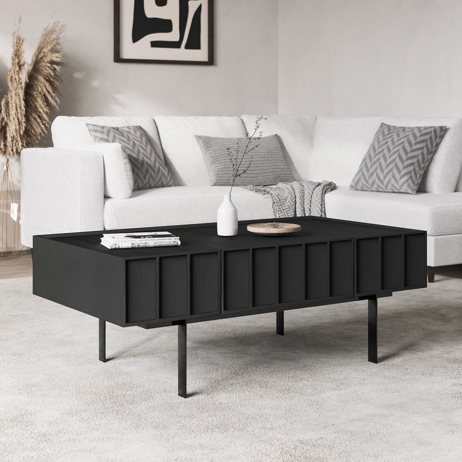 Large Black Oak Coffee Table With Drawers Helmer Furniture123 large-black-oak-coffee-table-with-drawers-helmer-furniture123