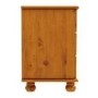 ONLY OPENED - Hamilton 3 Drawer Bedside Table in Pine