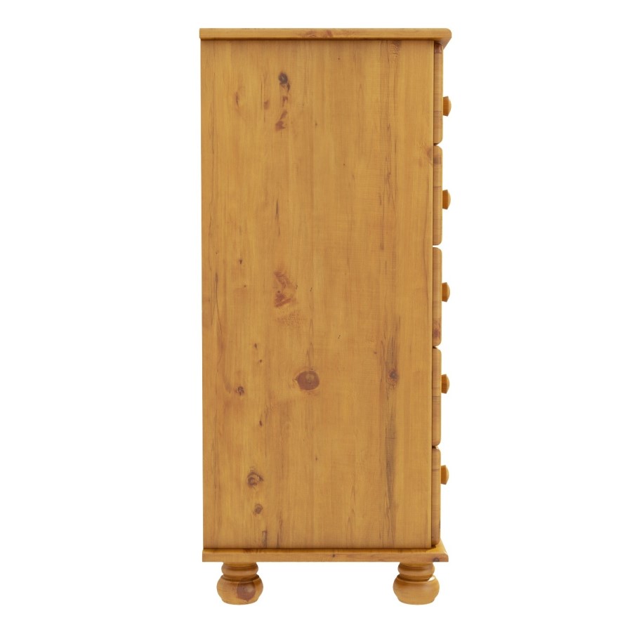 GRADE A1 - Hamilton 2+4 Chest of Drawers in Pine