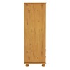 GRADE A1 - Hamilton Solid Pine Wardrobe with Double Doors &amp; Drawers