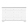 GRADE A1 - Hamilton 2+3+4 Wide Chest of Drawers in White