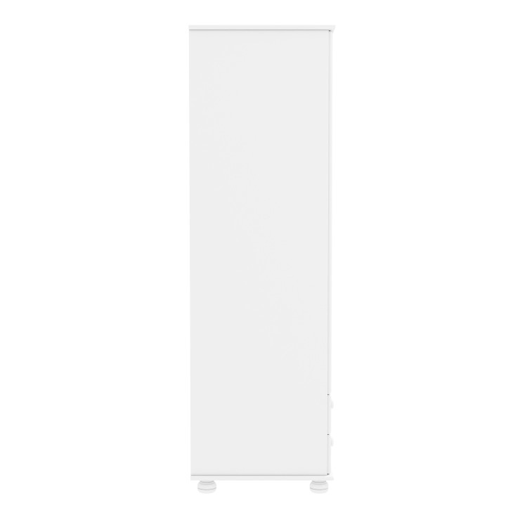 Hamilton 2 Door 2 Drawer Wardrobe in White