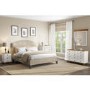 GRADE A2 - Hamilton 2 Door 2 Drawer Wardrobe in Cream and Pine