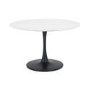 Round Marble Dining Table - Seats 4 - Julian Bowen