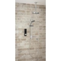 Triton HOME Digital Mixer Shower Pumped All-in-One with Round Fixed Head & Slider Rail Kit Low Pressure Gravity Triton HOME Digital Mixer Shower Pumped All-in-One with Round Fixed Head & Slider Rail Kit Low Pressure Gravity