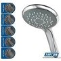 Triton HOME Digital Mixer Shower Pumped All-in-One with Round Fixed Head & Slider Rail Kit Low Pressure Gravity