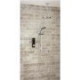 Triton HOME Digital Mixer Shower All-in-One with Round Fixed Head & Slider Rail Kit High Pressure
